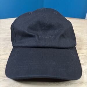 ALDO Black Baseball Camp Hat Adjustable One Size Panel Style